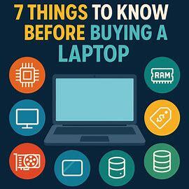 Laptop Buyer Guide 2025